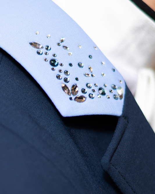 Tävlingsjacka - Marinblå diamant