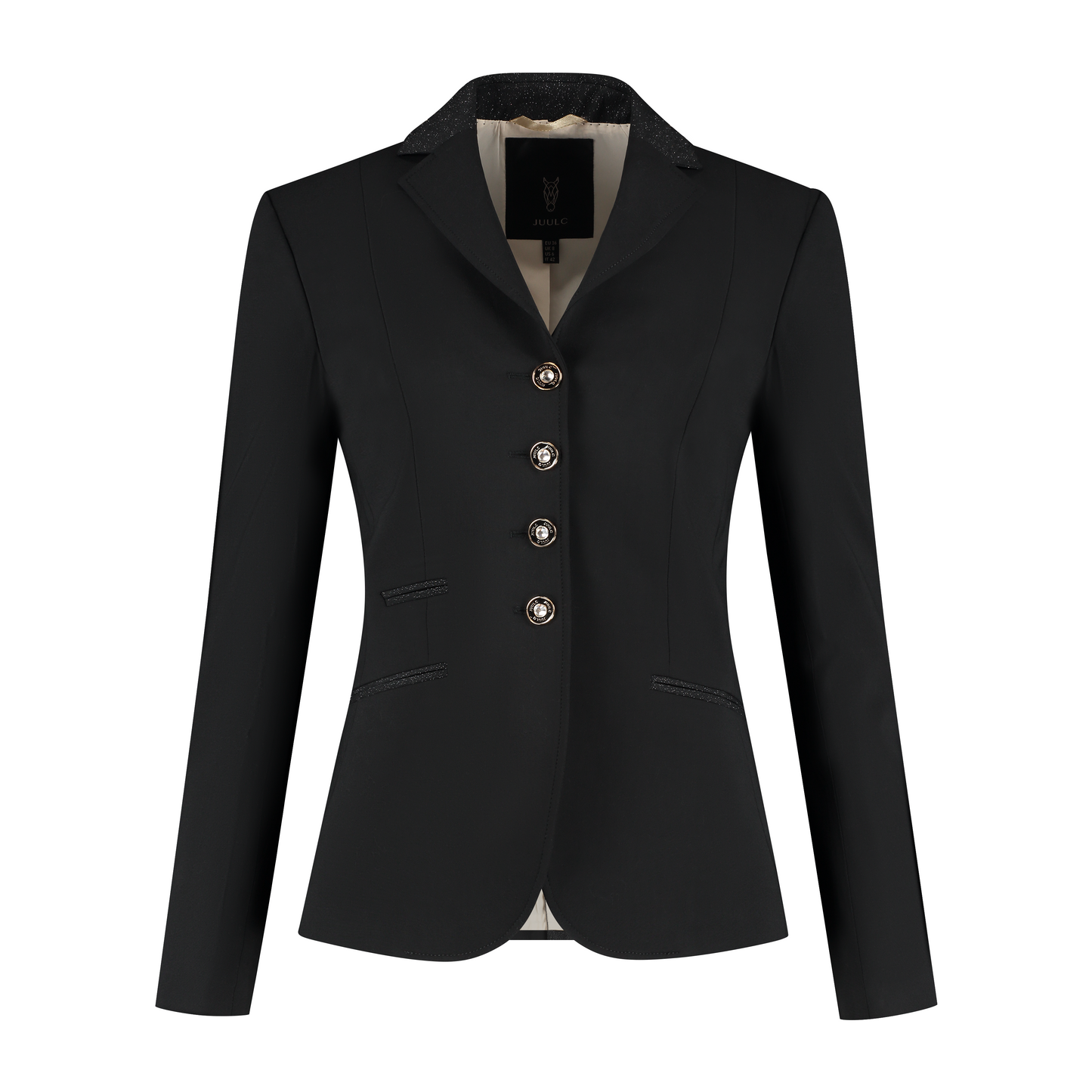 Black Stardust Dressyrkavaj med Swarovski Kristaller