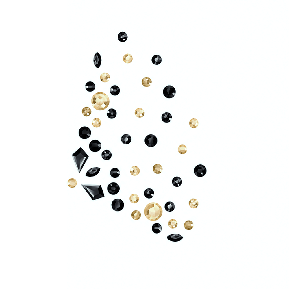 Black Stardust Dressyrkavaj med Swarovski Kristaller